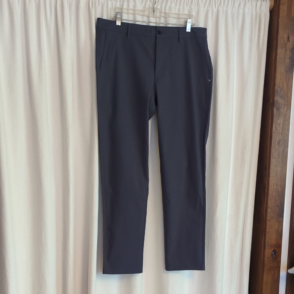 Vuori Charcoal Dress Pants for Men